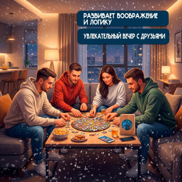 Деревянный фигурный пазл "Дыхание ледяной чумы" 30x30 см, 270 деталей-7