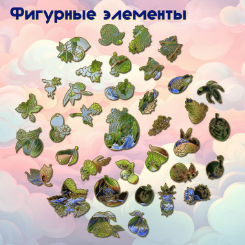 Деревянный фигурный пазл 