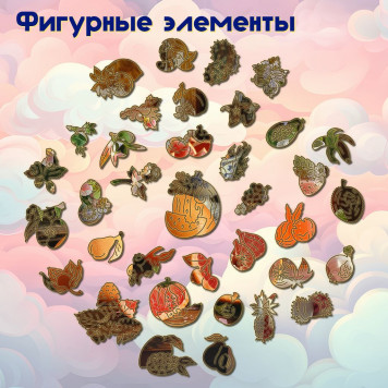 Деревянный фигурный пазл 