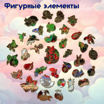 Деревянный фигурный пазл 