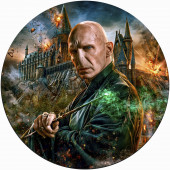 Деревянный фигурный пазл "Лорд Волан-де-Морт" 30x30 см, 203 деталей