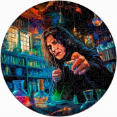 Деревянный фигурный пазл "Северус Снейп" 30x30 см, 203 деталей