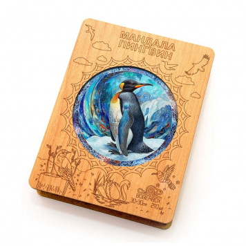 Деревянный фигурный пазл 
