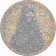 Деревянный фигурный пазл "Американский кокер-спаниель чёрный" 30x30 см, 262 деталей