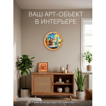 Деревянный фигурный пазл "Калязин. Речной круиз" 30x30 см, 189 деталей-6