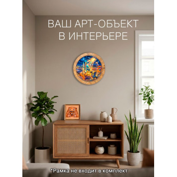 Деревянный фигурный пазл "Казань. Речной круиз" 30x30 см, 189 деталей-6