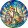 Деревянный фигурный пазл "Ярославль. Речной круиз" 30x30 см, 189 деталей