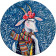 Деревянный фигурный пазл "Коза Фрида. Ветрено." 30x30 см, 255 деталей