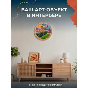 Деревянный фигурный пазл "Жигулевский пивзавод. Самарская область." 30x30 см, 182 деталей-6