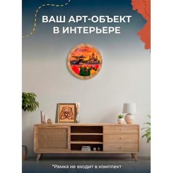 Деревянный фигурный пазл "Штурмовик Ил-2. Самарская область." 30x30 см, 182 деталей-6